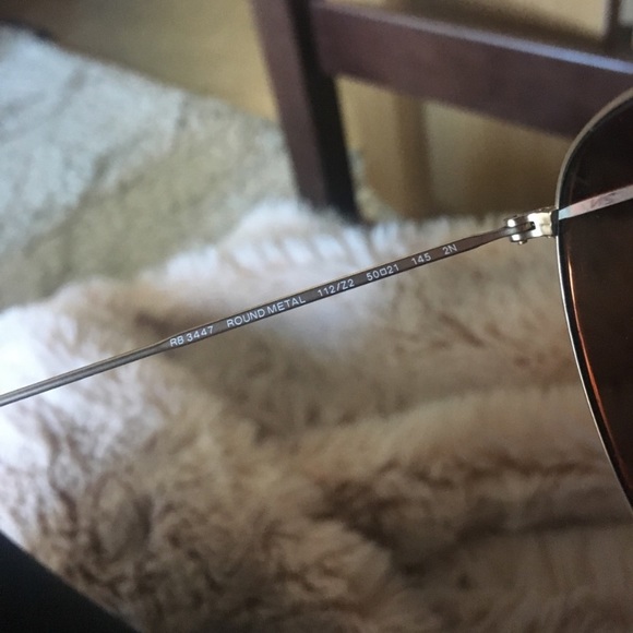 Ray Ban Round Flash Lenses in Copper Flash - Picture 4 of 6